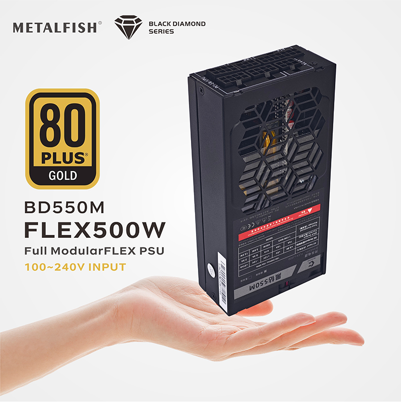 METALFISH Flex 500/600 Вт, 80P – обзор и цена Flex Atx Power Supply 600W 1U